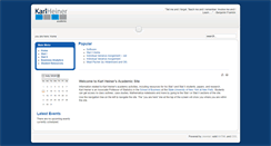 Desktop Screenshot of karlheiner.com